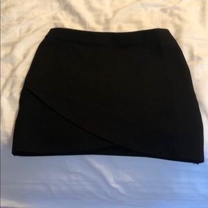 Top Shop Petite Black Wrap Skirt